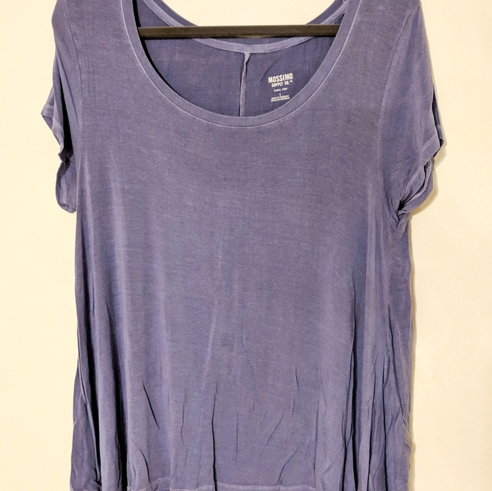 Purple Trapeze Tee